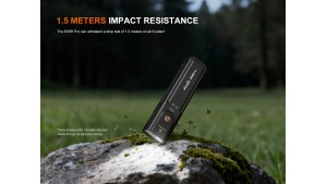 Fenix E06R Pro - Lanternă EDC Flat - 1600 Lumeni - 160 Metri - Black